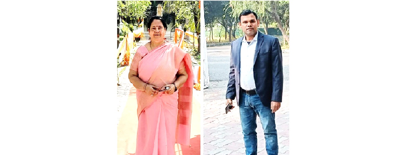 Image of Prof. Vandana Rai and Dr. Mithilesh Yadav included in the list of world